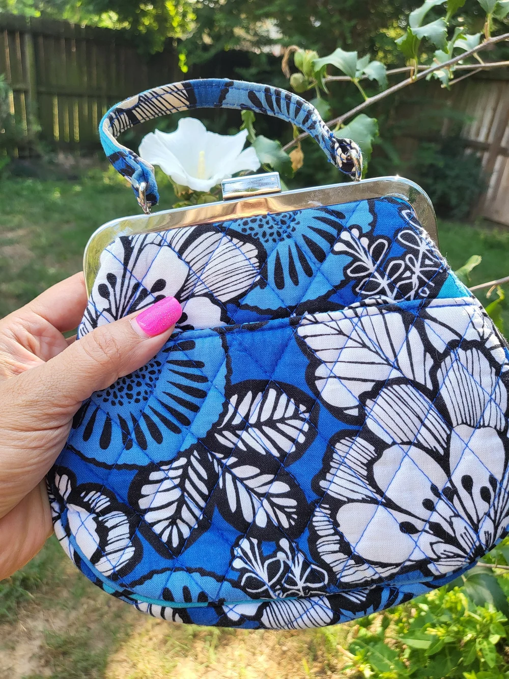 Vera Bradley Handle Snap Purse